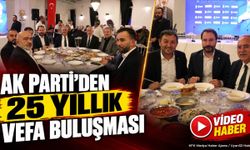 Isparta’da AK Parti’den 25 Yıllık Vefa Buluşması