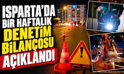 Isparta’da Bir Haftalık Denetim Bilançosu Açıklandı