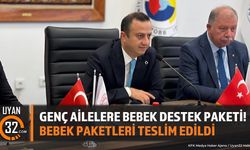 Isparta'da Genç Ailelere Bebek Destek Paketleri Teslim Edildi