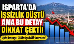 Isparta’da işsizlikte dikkat çeken tablo!