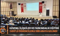 Isparta'da Kadına Yönelik Şiddetsiz Yaşam Eğitimi