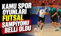 Isparta'da Kamu Spor Oyunları Futsal Müsabakaları Tamamlandı