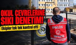 Isparta'da Okul Çevrelerinde Denetim: Polis Ekipleri Harekete Geçti