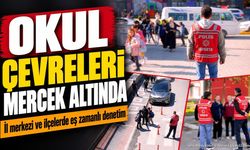 Isparta'da Okul Çevrelerinde Geniş Kapsamlı Denetim