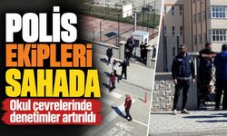 Isparta'da Okul Çevrelerinde Polis Denetimi Yapıldı