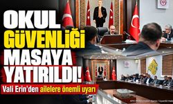 Isparta'da Okul Güvenliği Toplantısı Yapıldı