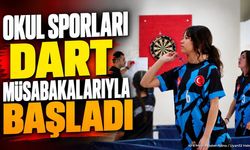 Isparta’da Okul Sporları Dart Müsabakalarıyla Başladı
