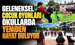 Isparta'da Okullarda Geleneksel Çocuk Oyunları Etkinliği