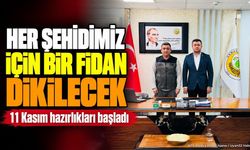 Isparta’da Şehitlerin İsimleri Fidanlarla Yaşatılacak