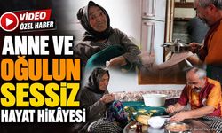 Isparta'da Üç Engelli Ömer Akça'nın Annesine Olan Örnek Sevgisi