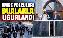 Isparta'da Umre Yolcuları Dualarla Uğurlandı