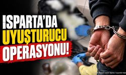 Isparta Dahil 78 İlde Dev Uy*şturucu Operasyonu