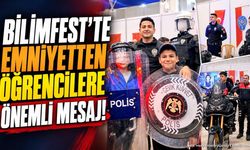 Isparta Emniyeti Bilimfest'te Öğrencilerle Bir Araya Geldi
