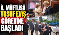 Isparta İl Müftüsü Yusuf Eviş Dualarla Göreve Başladı