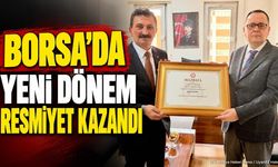 Isparta Ticaret Borsası'nda Hüdai Şahin Mazbatasını Aldı
