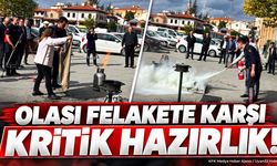 Isparta Valiliğinde Tatbikat Düzenlendi