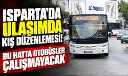 Isparta Halk Otobüsleri Kooperatifi’nden Kış Düzenlemesi: Seferlere Ara Verildi