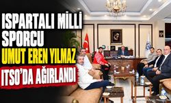 Ispartalı Milli Sporcu Umut Eren Yılmaz ITSO’da Ağırlandı