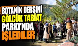 ISUBÜ Öğrencilerinden Gölcük Tabiat Parkı'nda Botanik Gezisi