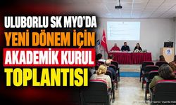 ISUBÜ Uluborlu MYO'da Akademik Kurul Toplantısı Gerçekleştirildi