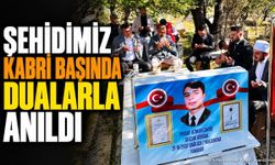 Kahraman Şehidimiz Kabri Başında Dualarla Anıldı