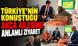 Kaymakam Uzuner'den Ömer Akça ve Annesine Ziyaret
