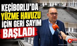 Keçiborlu'da Yüzme Havuzu İçin Geri Sayım Başladı