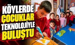 Köylerde Çocuklar Teknolojiyle Buluştu