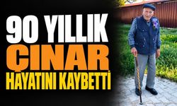 Köyün 90 Yıllık Çınarı Son Yolculuğuna Uğurlandı