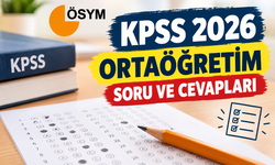 KPSS Ortaöğretim 2026 sorusu ve cevabı: Osmanlı’da Ramazan’da iftar sonrası verilen hediye neydi?