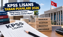 KPSS lisans taban puanları 2026! Hangi kamu kurumu kaç puanla memur alıyor?