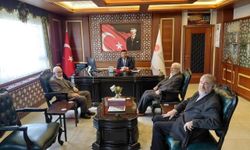 Mekke Eğitim Vakfı Heyetinden İl Müftüsü Eviş’e Ziyaret