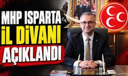 MHP Isparta’da İl Divan Kurulu Açıklandı