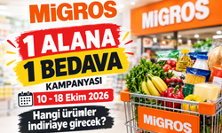 Migros 1 alana 1 bedava kampanyası 10-18 Ekim 2026: Hangi ürünler indirime girecek?