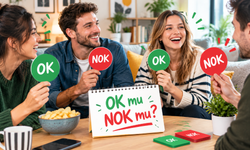 OK mu NOK mu oyunu nasıl oynanır? Çiftler, arkadaşlar ve aileler için eğlenceli soru örnekleri