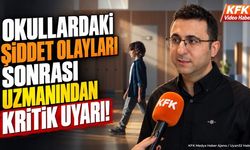 Okullardaki şiddet olayları sonrası uzmanından kritik uyarı!