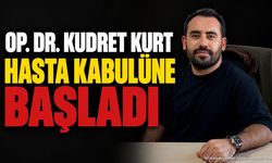 Op. Dr. Kudret Kurt hasta kabulüne başladı