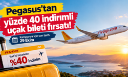Pegasus’tan yüzde 40 indirimli uçak bileti fırsatı: Kampanya için son tarih 29 Ekim