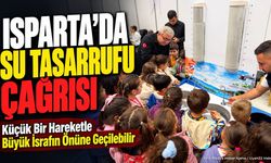 SAREM’den Isparta’da su tasarrufu çağrısı