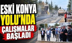 Şarkikaraağaç Eski Konya Yolu'nda Çalışmalar Başladı
