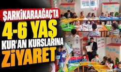 Şarkikaraağaç’ta 4-6 Yaş Kur’an Kurslarına Ziyaret