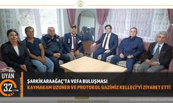 Şarkikaraağaç'ta Kahraman Gazilere Vefa Ziyareti