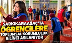 Şarkikaraağaç’ta Öğrencilere Toplumsal Sorumluluk Bilinci Aşılanıyor