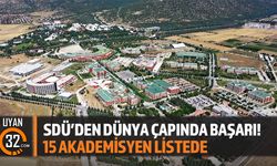 Sdü’den Dünya Çapında Başarı! 15 Akademisyen Listede