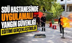 Süleyman Demirel Üniversitesi'nde Yangın Güvenliği Eğitimi