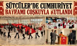 Sütçüler’de Cumhuriyet Bayramı Coşkuyla Kutlandı
