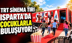 TRT Sinema Tırı Isparta'da Çocuklarla Buluşuyor