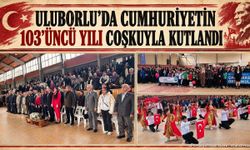 Uluborlu'da 29 Ekim Cumhuriyet Bayramı Coşkuyla Kutlandı