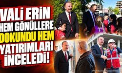 Vali Erin Eğirdir’de Ziyaret ve İncelemelerde Bulundu