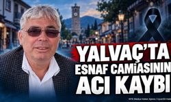 Yalvaç’ta Esnaf Camiasının Acı Kaybı